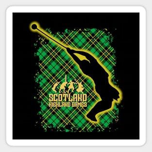 Scottish Highland Games Magnet